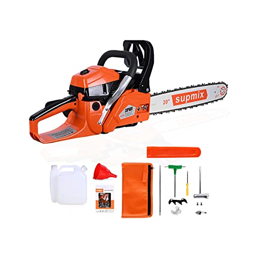 Gas Chainsaw 62CC Power Chain Saw 20 Inch Guide Board Chain saws 2-Cycle Gasoline Handheld Cordless...