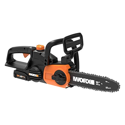 WORX WG322 20V Power Share 10' Cordless Chainsaw with Auto-Tension