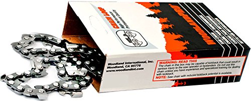 WoodlandPRO 16" Carbide Chainsaw Chain Loop (63CB-56 Drive Links) WPL 63CB56