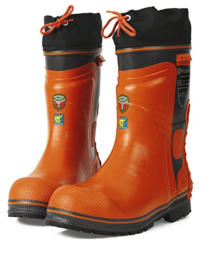 Husqvarna 544027942 Rubber Loggers Boots, US Size 10/European Size 43