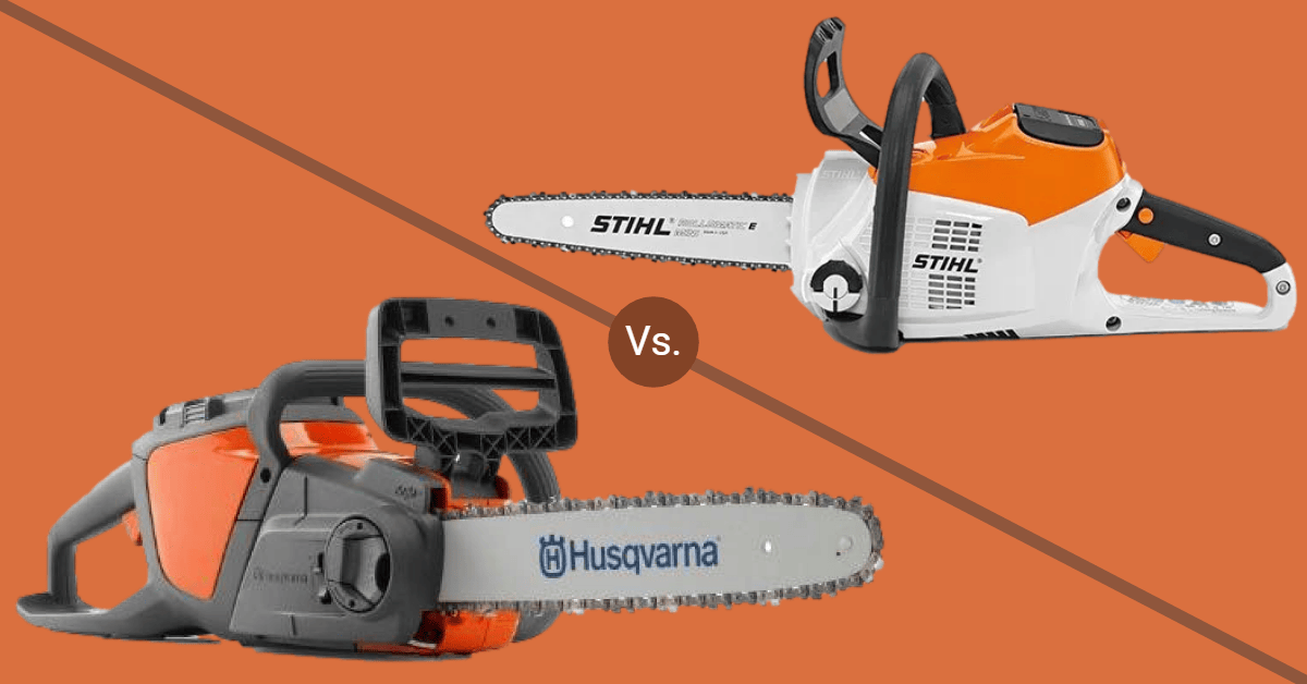 Stihl vs Husqvarna Battery Chainsaw