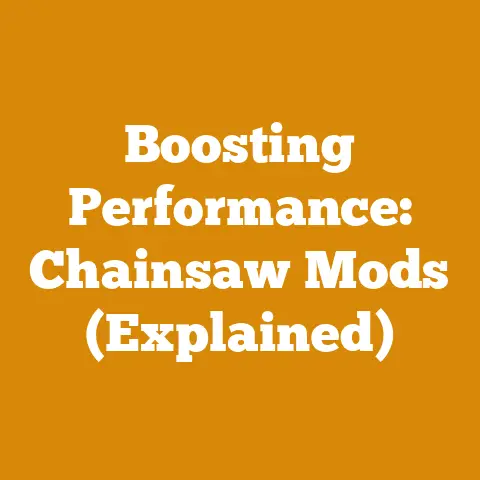Boosting Performance: Chainsaw Mods (Explained)