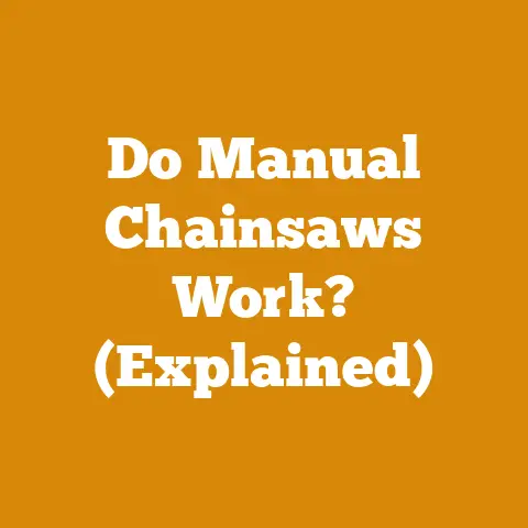 Do Manual Chainsaws Work? (Explained)
