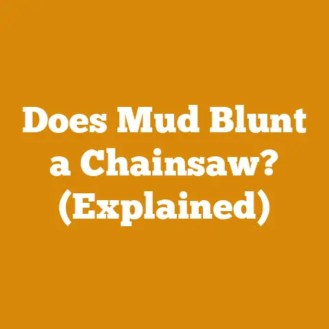 Does Mud Blunt a Chainsaw? (Explained)