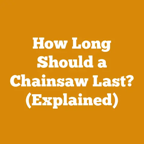 How Long Should a Chainsaw Last? (Explained)