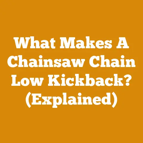 What Makes A Chainsaw Chain Low Kickback? (Explained)