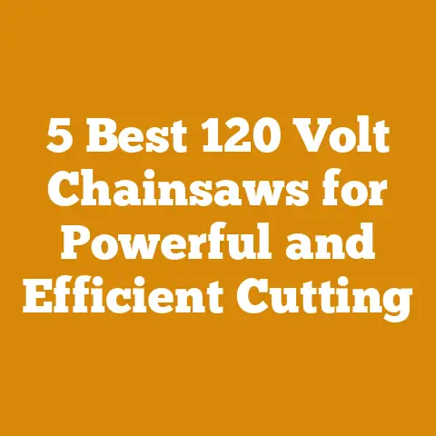Best 120 Volt Chainsaws For 2024 (Top 5 Picks)