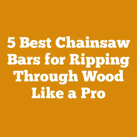 5 Best Chainsaw Bars for Ripping Through Wood Like a Pro