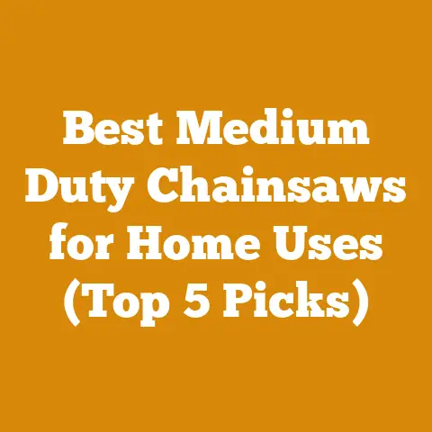 Best Medium Duty Chainsaws for Home Uses (Top 5 Picks)