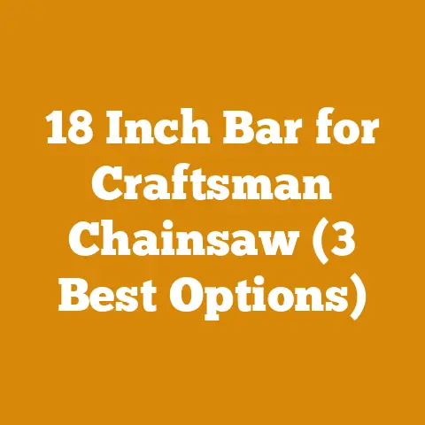 18 Inch Bar for Craftsman Chainsaw (3 Best Options)