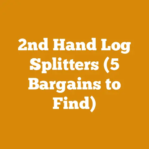 2nd Hand Log Splitters (5 Bargains to Find)