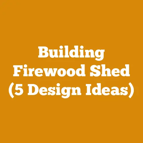 Building Firewood Shed (5 Design Ideas)