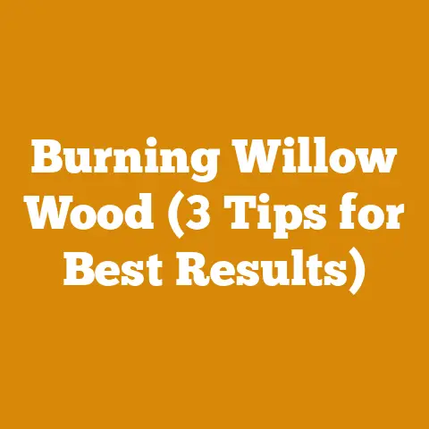 Burning Willow Wood (3 Tips for Best Results)