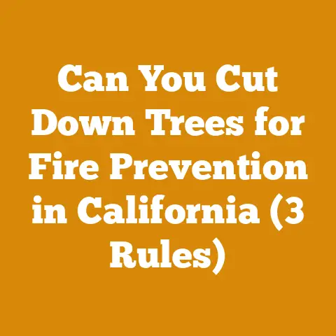 Can You Cut Down Trees for Fire Prevention in California (3 Rules)