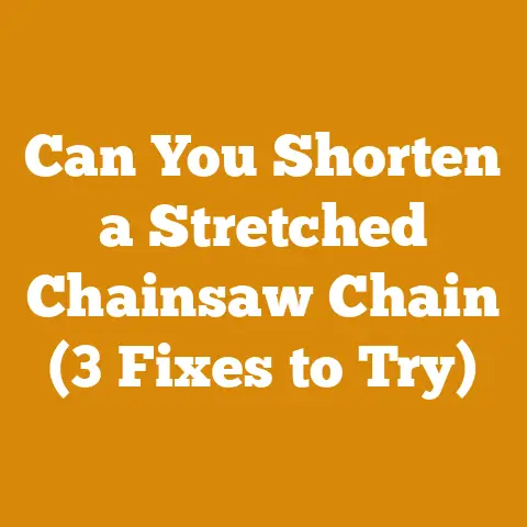 Can You Shorten a Stretched Chainsaw Chain (3 Fixes to Try)