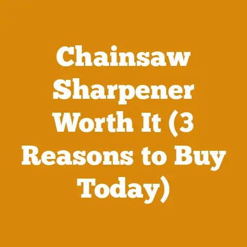 Chainsaw Sharpener Worth It (3 Reasons to Buy Today)