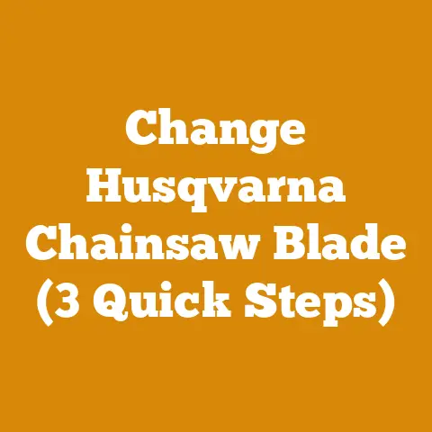 Change Husqvarna Chainsaw Blade (3 Quick Steps)