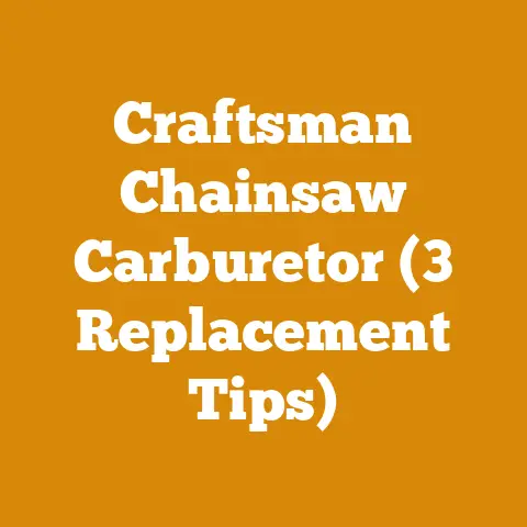 Craftsman Chainsaw Carburetor (3 Replacement Tips)