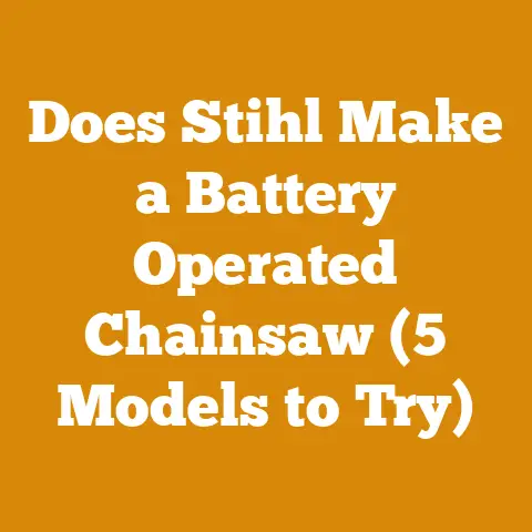 Does Stihl Make a Battery Operated Chainsaw (5 Models to Try)