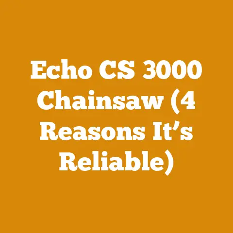 Echo CS 3000 Chainsaw (4 Reasons It’s Reliable)
