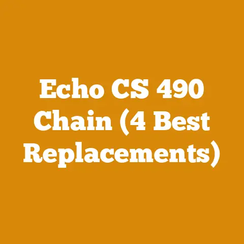 Echo CS 490 Chain (4 Best Replacements)
