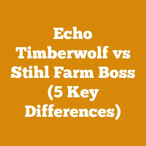 Echo Timberwolf vs Stihl Farm Boss (5 Key Differences)