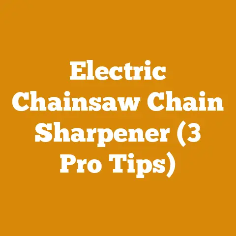 Electric Chainsaw Chain Sharpener (3 Pro Tips)