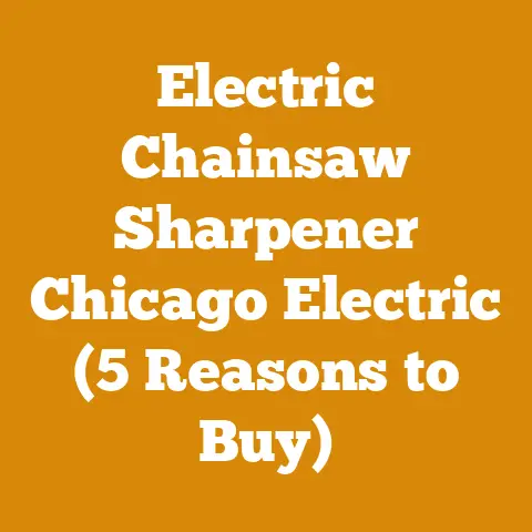 Electric Chainsaw Sharpener Chicago Electric (5 Reasons to Buy)