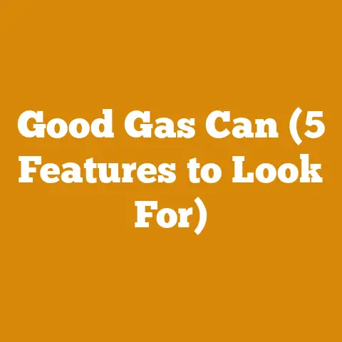 Good Gas Can (5 Features to Look For)