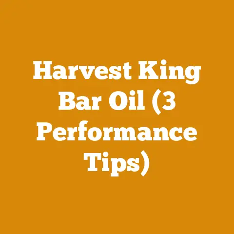 Harvest King Bar Oil (3 Performance Tips)