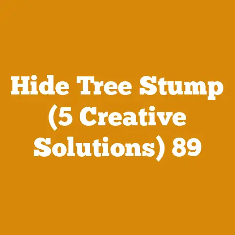 Hide Tree Stump (5 Creative Solutions) 89