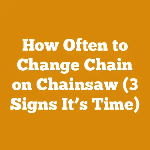 How Often to Change Chain on Chainsaw (3 Signs It’s Time)