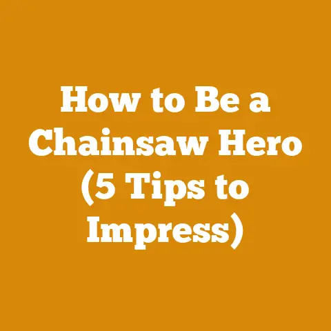 How to Be a Chainsaw Hero (5 Tips to Impress)