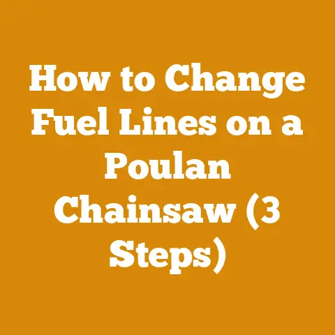 How to Change Fuel Lines on a Poulan Chainsaw (3 Steps)