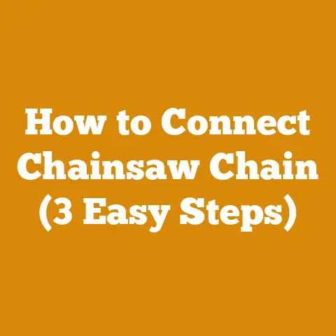 How to Connect Chainsaw Chain (3 Easy Steps)