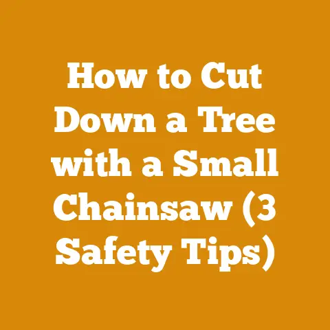 How to Cut Down a Tree with a Small Chainsaw (3 Safety Tips)