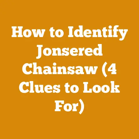 How to Identify Jonsered Chainsaw (4 Clues to Look For)