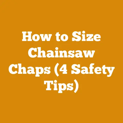 How to Size Chainsaw Chaps (4 Safety Tips)