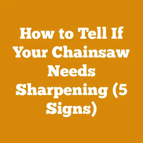 How to Tell If Your Chainsaw Needs Sharpening (5 Signs)