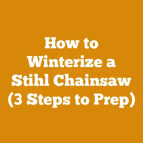How to Winterize a Stihl Chainsaw (3 Steps to Prep)