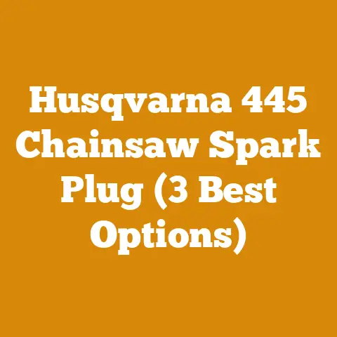 Husqvarna 445 Chainsaw Spark Plug (3 Best Options)