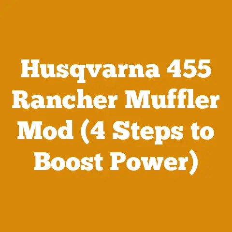 Husqvarna 455 Rancher Muffler Mod (4 Steps to Boost Power)