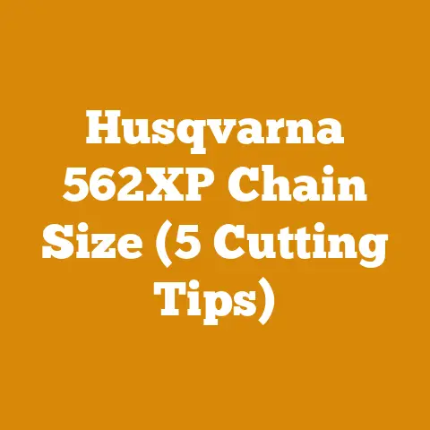 Husqvarna 562XP Chain Size (5 Cutting Tips)