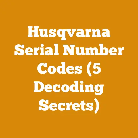 Husqvarna Serial Number Codes (5 Decoding Secrets)