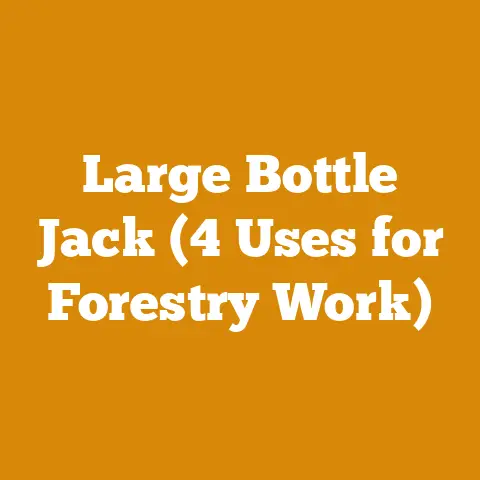 Large Bottle Jack (4 Uses for Forestry Work)