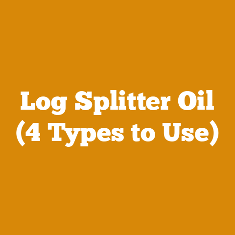 Log Splitter Oil (4 Types to Use)