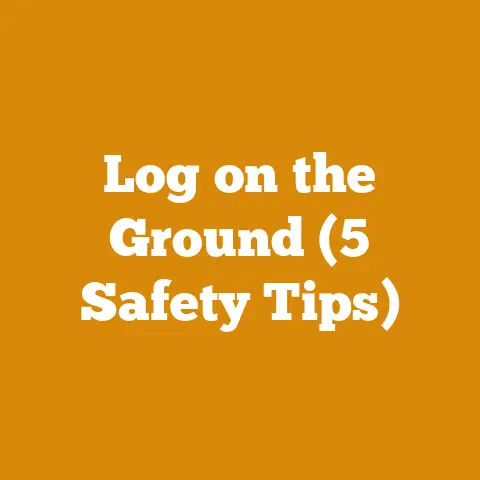 Log on the Ground (5 Safety Tips)