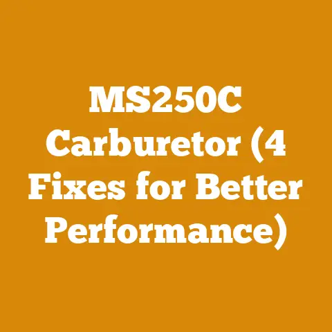 MS250C Carburetor (4 Fixes for Better Performance)