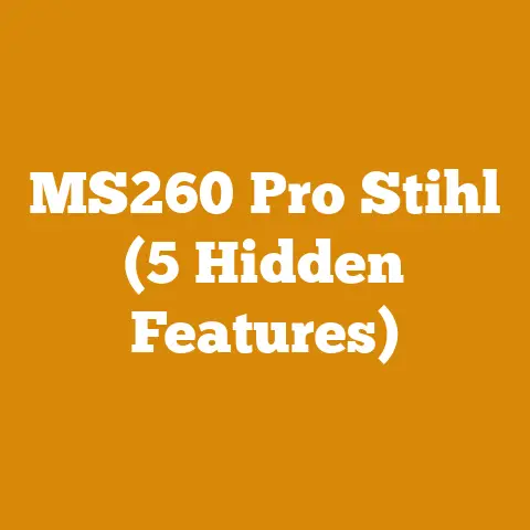 MS260 Pro Stihl (5 Hidden Features)