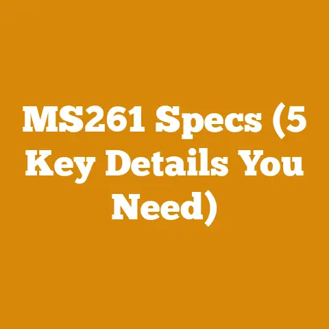 MS261 Specs (5 Key Details You Need)